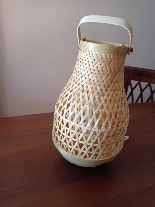 Lampada in bambù Ikea MISTERHULT.
