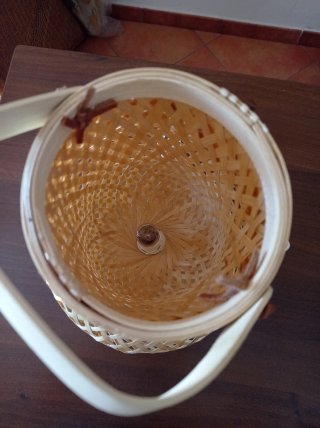 Lampada in bambù Ikea MISTERHULT.
