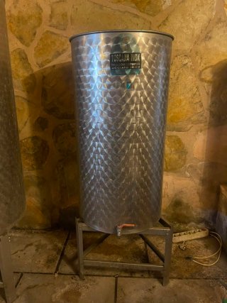 Depósito Inox para vino 200L