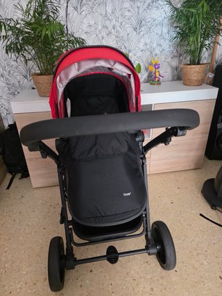 Carrito de bebé Asalvo Two rojo