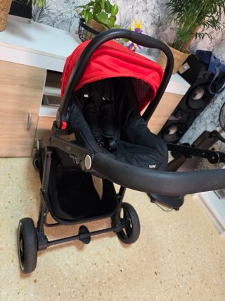 Carrito de bebé Asalvo Two rojo