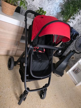 Carrito de bebé Asalvo Two rojo