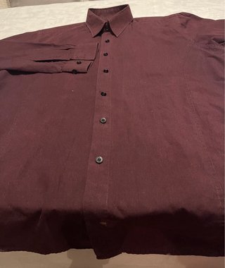 Camicie uomo eleganti nere e bordeaux