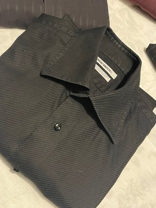Camicie uomo eleganti nere e bordeaux
