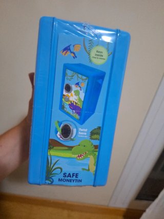 Hucha Caja Fuerte Infantil Dinosaurios