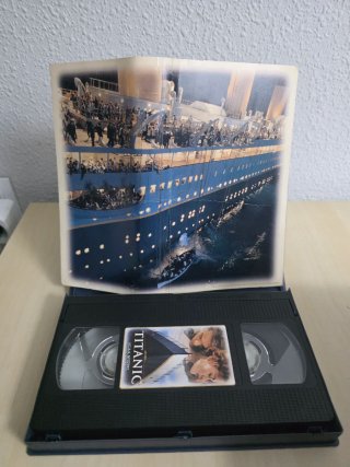 Titanic VHS Drama Romance Español