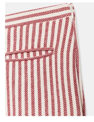 Pantalón Zara rayas rojo