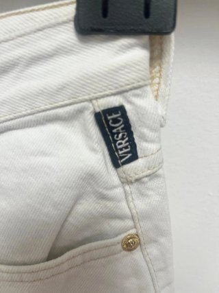 Jeans Versace Uomo Bianchi