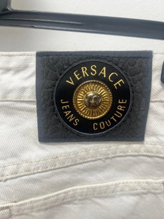 Jeans Versace Uomo Bianchi