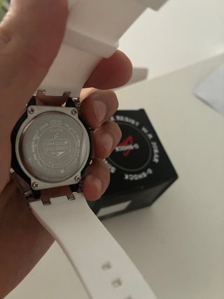 Casio G-SHOCK Blanco/Transparente (Nuevo)