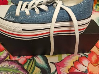 Zapatillas Converse Talla 36 Azul/Blanco
