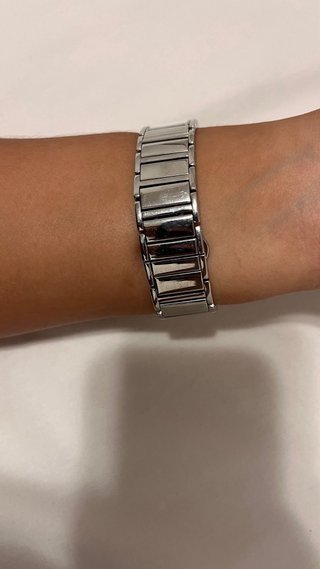 Reloj Kronos Plata y Blanco