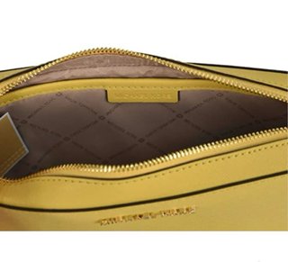 Bolso Michael Kors Amarillo Cadena Dorada
