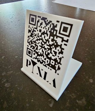 Placa Señal QR WiFi según tu