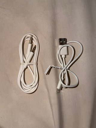 Auriculares Rose Gold y Blanco con Estuche