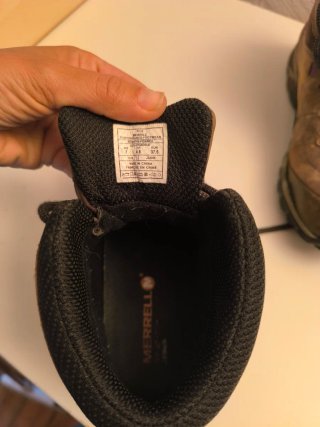 Botas de montaña Merrell Marrones