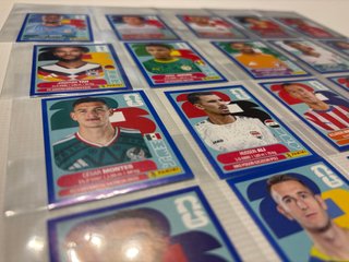 Pack 20 cromos Mundial 2026 Blue Border USA 🇺🇸