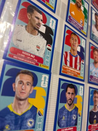 Pack 20 cromos Mundial 2026 Blue Border USA 🇺🇸