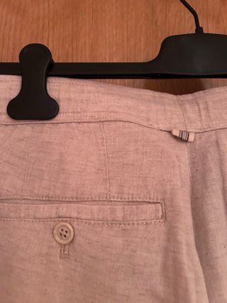 Bermuda hombre beige