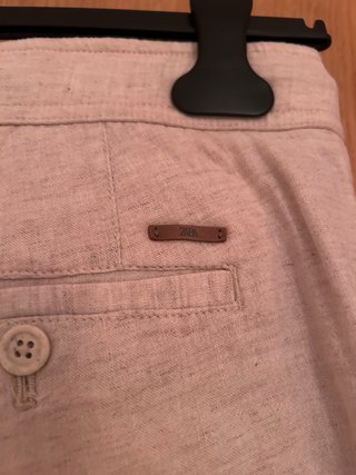 Bermuda hombre beige