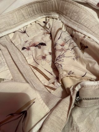 Bermuda hombre beige
