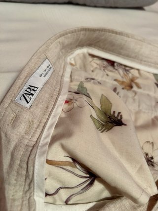 Bermuda hombre beige