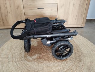 Carrito Jané Trider Silla y Capazo Gris 3 ruedas
