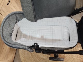 Carrito Jané Trider Silla y Capazo Gris 3 ruedas