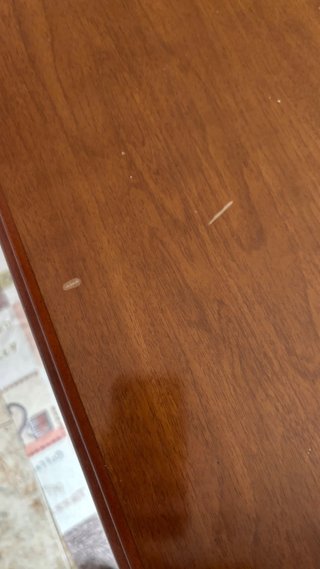 Mesa extensible de comedor de madera