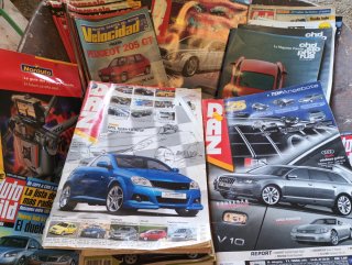Revistas de motor antiguas