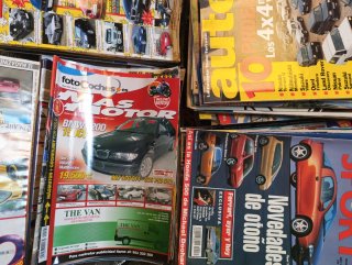 Revistas de motor antiguas