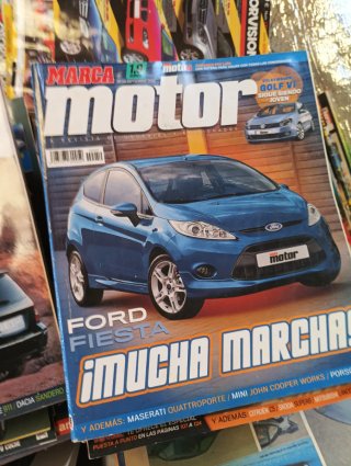 Revistas de motor antiguas