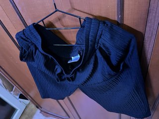 ONE 2 ONE Polo Nero Taglia XL