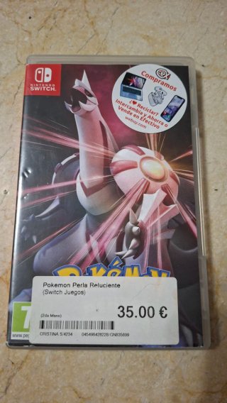 Pokemon Perla Reluciente Nintendo Switch