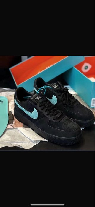 Nike Air Force 1 Tiffany & Co. Negro Teal
