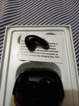 PAXA SU6-Tws Auriculares Inalámbricos Negros