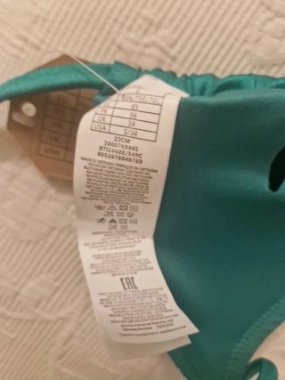 Bikini Calzedonia Verde Lentejuelas