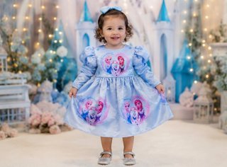 Vestito bambina Frozen Elsa Anna