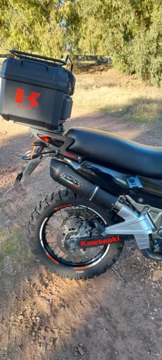 Kawasaki KLE 500 2007 Negra