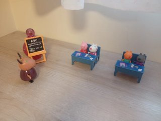 Casa, Coche y Escuela Peppa Pig