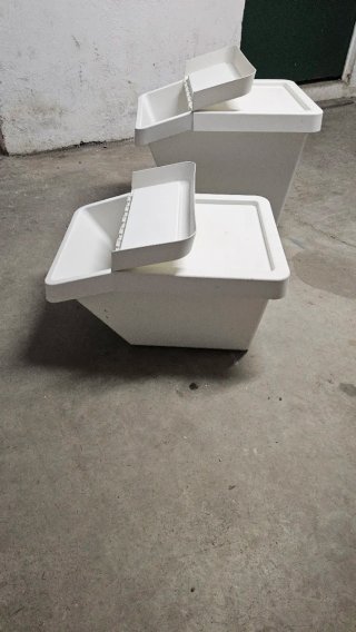 Cajas almacenamiento apilables - Sortera Ikea