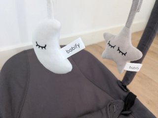 Hamaca de bebé Babify gris
