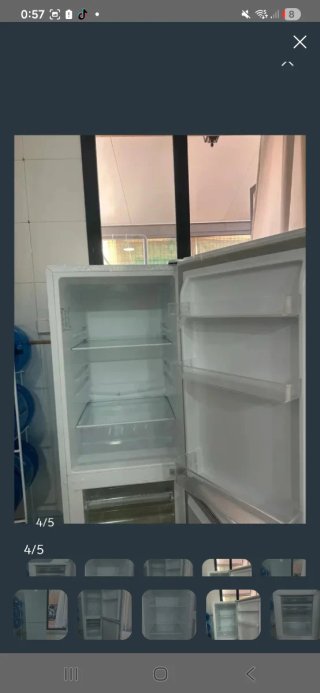 Nevera Congelador Blanca