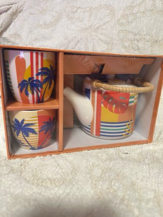 Set de té Easy Life Atmosphere Porcelana