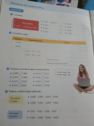 Cuadernillos matemáticas 3° primaria Santillana