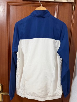 Chaqueta Reebok Azul y Blanca