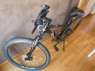 Bicicleta Todoterreno Negra
