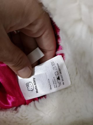 Gorro Hello Kitty Rosa y Blanco