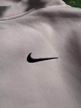 Sudadera Nike Crop Beige Talla XS