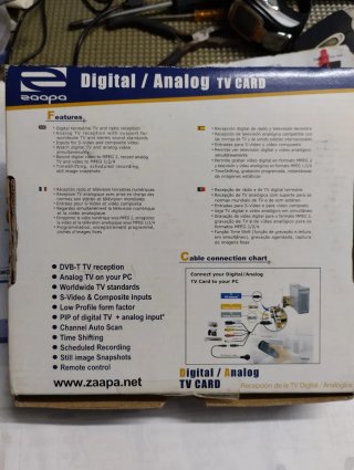 Sintonizador TV Digital/Analógica PC